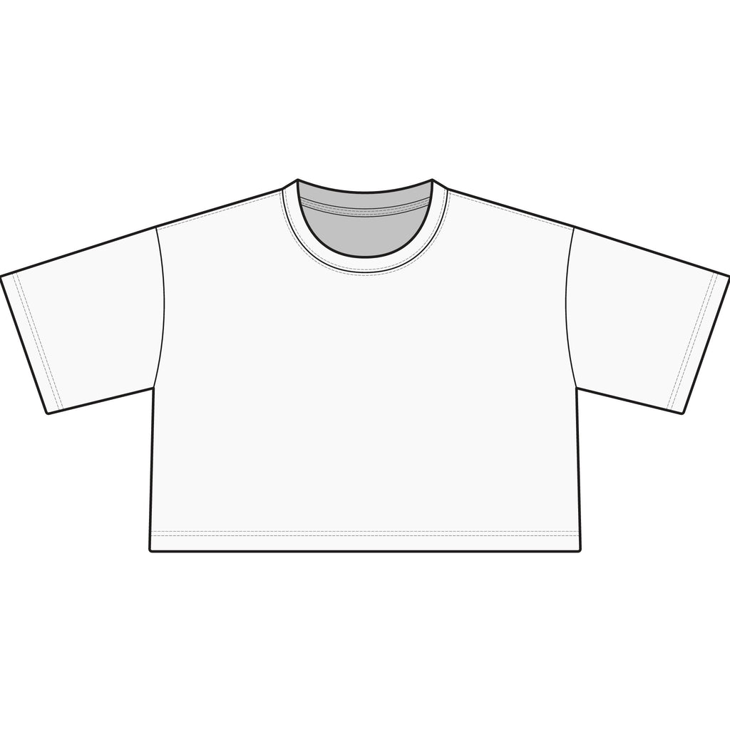 Women's Cropped Cotton T-Shirt