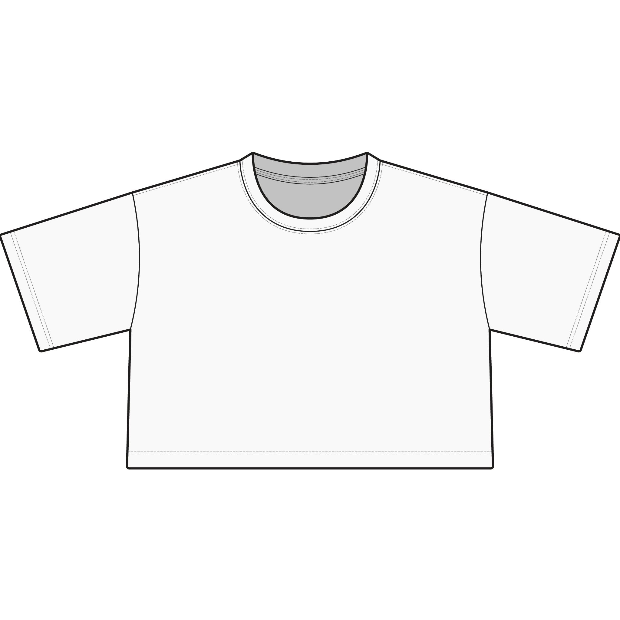 Women's Cropped Cotton T-Shirt
