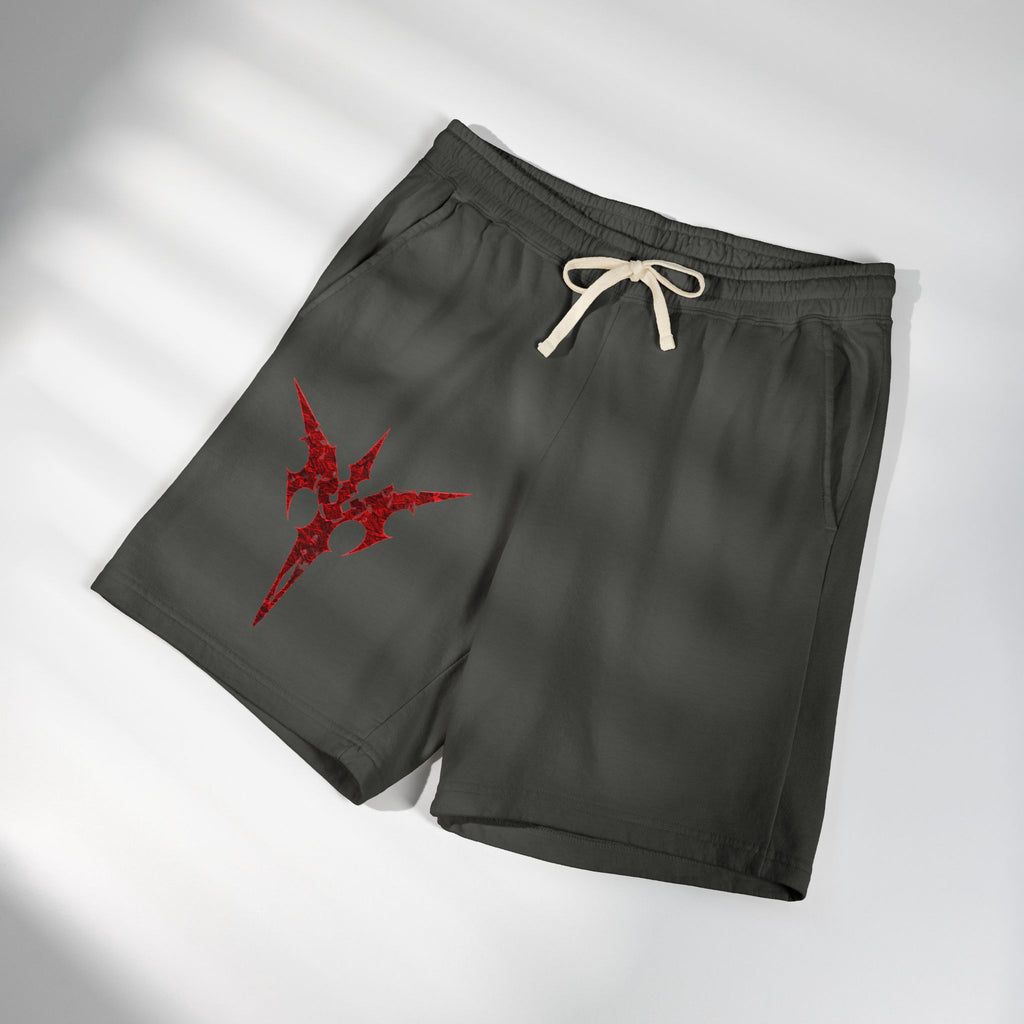 Unisex Garment-Dyed Lightweight Fleece Sweat Shorts
