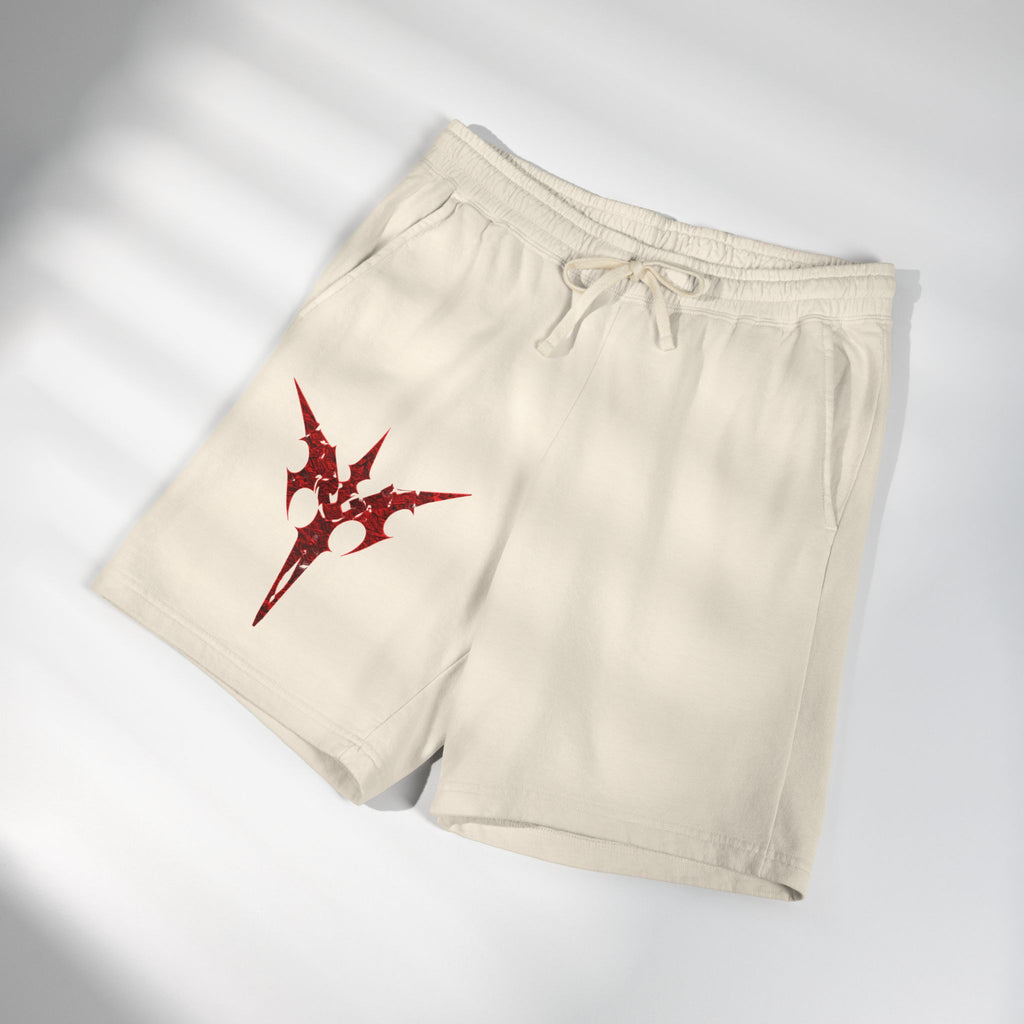 Unisex Garment-Dyed Lightweight Fleece Sweat Shorts